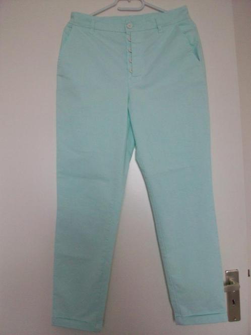 penn & ink broek, maat 36, zacht lichtblauw, NIEUW met kaart, Kleding | Dames, Broeken en Pantalons, Nieuw, Maat 36 (S), Blauw