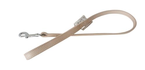 KARLIE Nordic Hondenriem Leder M 1,8x100 cm Crème -40%!!!, Dieren en Toebehoren, Hondenriemen, Nieuw, Hondenriem, Ophalen of Verzenden
