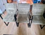 3x eetkamerstoel leenbakker lizzy, Ophalen, Gebruikt, Overige kleuren, Drie
