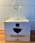 4 Royal Leerdam Espresso Martini glazen 24 cl. Nieuw in doos, Ophalen, Glas of Glazen, Nieuw, Glas