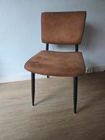 5 MX Sofa Eettafelstoelen - bruin/goud, Huis en Inrichting, Stoelen, Ophalen, Bruin, Zo goed als nieuw, Metaal