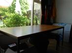 vergadertafel, Huis en Inrichting, Tafels | Eettafels, Ophalen, Strak modern, Gebruikt, 100 tot 150 cm