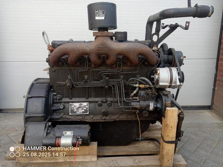 White Hercules 6 cilinder motor - Groot Carter - 5L, Motoren, Overige Motoren, Ophalen of Verzenden