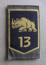gvt embleem - 13 Gemechaniseerde Brigade - nieuw mod. kleur, Ophalen of Verzenden, Landmacht, Nederland, Embleem of Badge