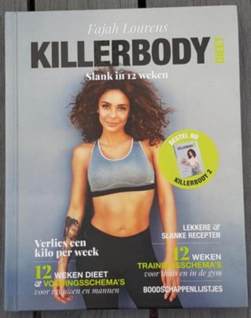 Fajah Lourens - Killerbody dieet, Boeken, Gezondheid, Dieet en Voeding, Zo goed als nieuw, Dieet en Voeding, Ophalen of Verzenden