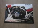 Honda VF 750 F brochure folder 1983 ?, Ophalen of Verzenden, Honda