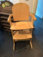 GRATIS Geuther Houten Kinderstoel - Degelijk!, Ophalen, Gebruikt, Meegroeistoel, Gordel(s)