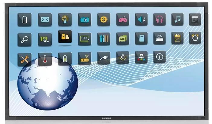 Philips BDL5556ET 55 inch Full HD Touchscreen Display zgan, Computers en Software, Monitoren, Zo goed als nieuw, 60 Hz of minder