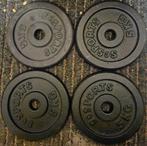 4x 5kg Gietijzeren Halterschijven 30mm ScSPORTS, Sport en Fitness, Fitnessmaterialen, Ophalen, Gebruikt, Benen, Halterschijven