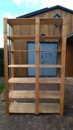 Gratis houten Berging / Stellingkast, Huis en Inrichting, Kasten | Stellingkasten, Ophalen, Gebruikt