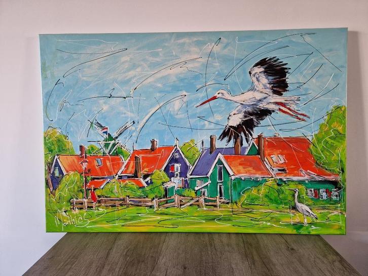 Handgeschilderd schilderijen van kunstenaar Mathias Schilder, Antiek en Kunst, Kunst | Schilderijen | Klassiek, Ophalen