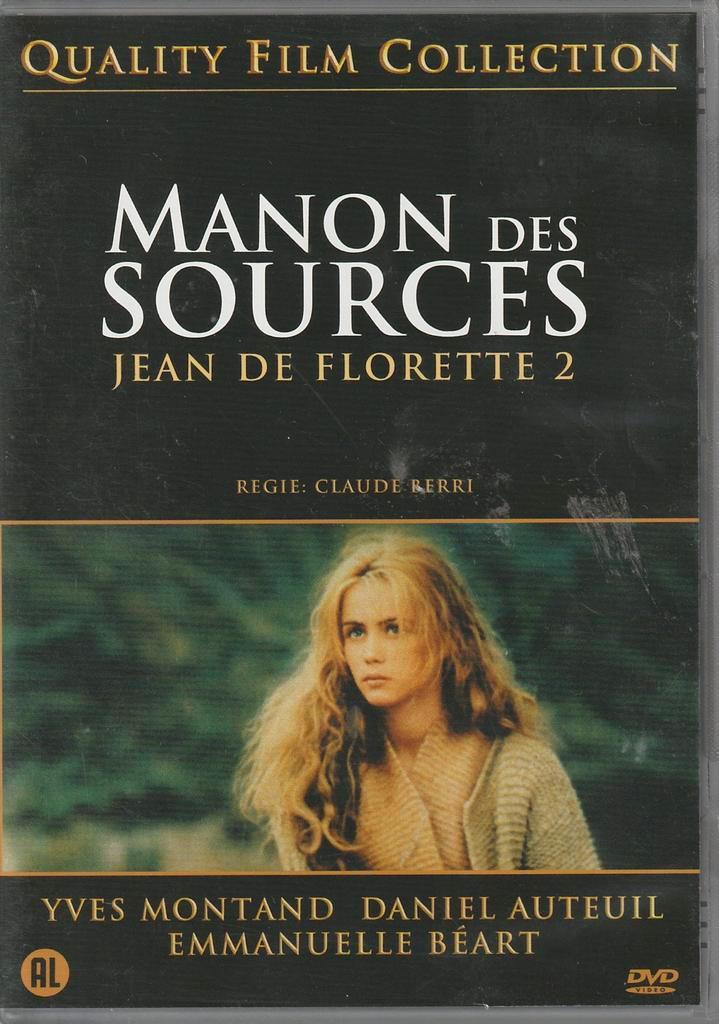 Manon des Sources / Jean de Florette 2 (1986) NL dvd, Cd's en Dvd's, Dvd's | Filmhuis, Zo goed als nieuw, Alle leeftijden, Ophalen of Verzenden