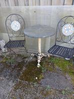 Leuk ijzeren tuinsetje, Tuin en Terras, Overige materialen, Gebruikt, Tuinset, Ophalen