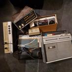 Vintage transistor radio's en kristal scanner ra ma 16e, Ophalen of Verzenden, Niet werkend