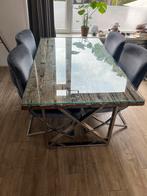 Eettafel, Ophalen, Vijf personen of meer, Rechthoekig, 50 tot 100 cm