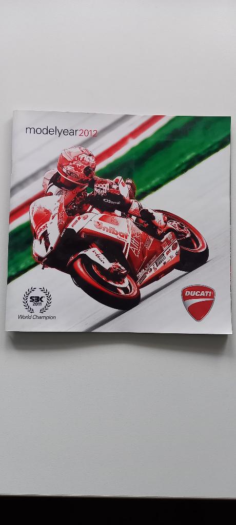 Folder Ducati modellen 2012, Verzenden, Ducati