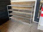 stellingkast metaal 130x40x92 cm zware industriele kast, Ophalen, Gebruikt