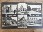 Ansichtkaart Groeten uit Naarden collagekaart ca.1920, Verzamelen, Ansichtkaarten | Nederland, Noord-Holland, Ophalen of Verzenden