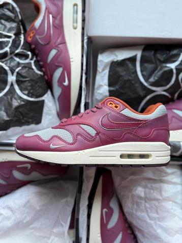 Nike Air Max 1 Patta Maroon maat 37,5 / 38 beschikbaar voor biedingen