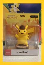 🟣 Nieuwe! Detective Pikachu XL Amiibo Pokémon! 🟣, 1 speler, Ophalen of Verzenden, Nieuw, Vanaf 3 jaar