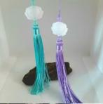 Set lange Chinese Hanfu kwasten met Jade Lotus kraal, Antiek en Kunst, Ophalen