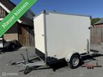 Hapert enkelasser gesloten aanhanger 250x130x180 oprijklep, Gebruikt