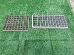 2 afvoer roosters, Doe-het-zelf en Verbouw, Buizen en Afvoer, Afvoer, Pvc, Ophalen of Verzenden, Minder dan 2 meter