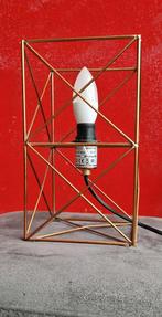 Lamp messing/koper kleur, Ophalen of Verzenden, Zo goed als nieuw, E27 (groot)