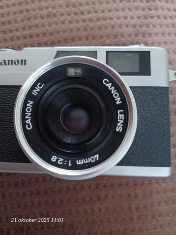 Canon canonet fotocamera/fototoestel  17,50€ beschikbaar voor biedingen