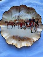 Royal Doulton Wandbord - Koets Scène, Ophalen of Verzenden
