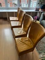 Lundia eetkamerstoelen set van 4, Ophalen, Gebruikt, Overige kleuren, Leer