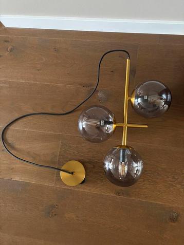 Hotel chic goude bollen hanglamp kwamtum