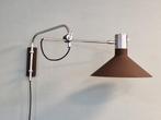 Dutch design hengellamp wall lamp, Huis en Inrichting, Lampen | Wandlampen, Ophalen, Gebruikt, Metaal