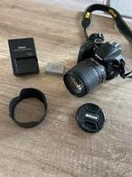 Nikon D3400 + AF-S Nikkor 18-105 mm lens, Audio, Tv en Foto, Fotocamera's Digitaal, Ophalen of Verzenden, Zo goed als nieuw, Spiegelreflex