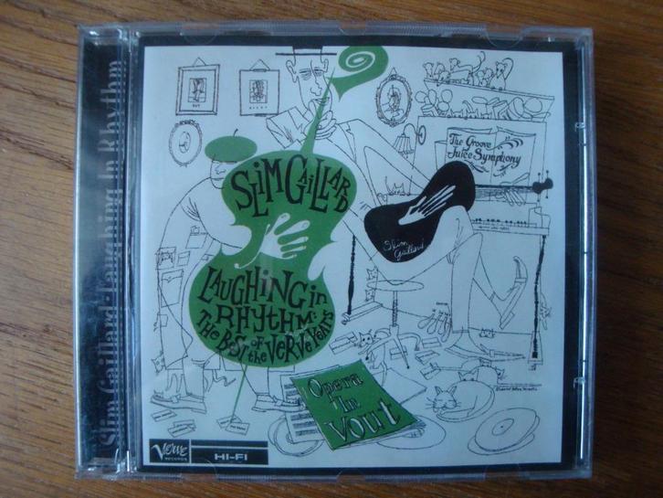 Slim Gaillard - Laughing In Rhythm: The Best Of Verve Years, Cd's en Dvd's, Cd's | Jazz en Blues, Zo goed als nieuw, Jazz, 1980 tot heden