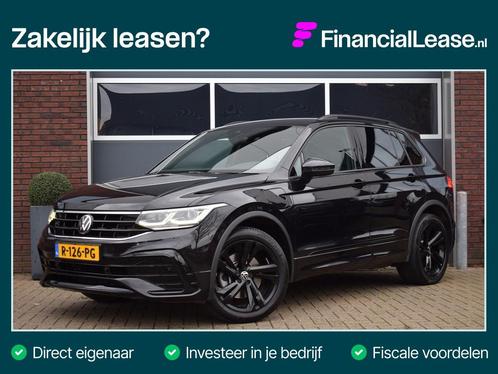 Volkswagen Tiguan 1.4 TSI eHybrid R-Line Black Style, Auto's, Volkswagen, Bedrijf, Lease, Financial lease, Tiguan, ABS, Adaptive Cruise Control