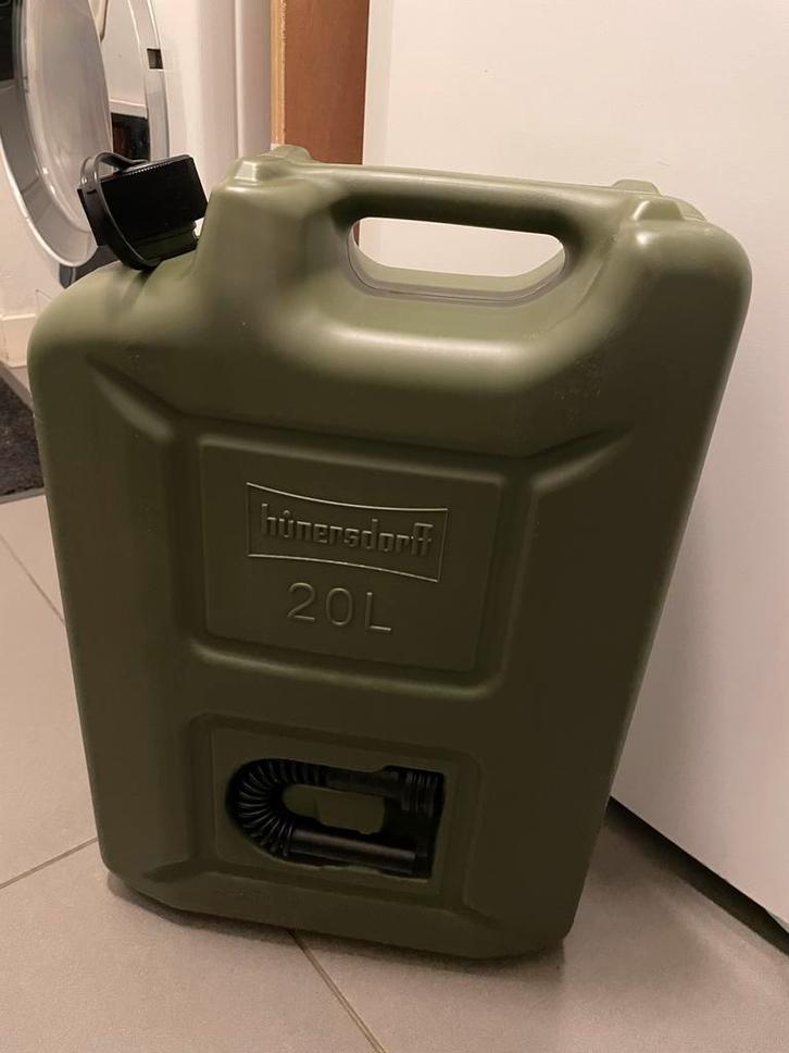 Brandstof jerrycan 20L - Hünersdorff, Auto-onderdelen, Brandstofsystemen, Universele onderdelen, Nieuw, Ophalen of Verzenden