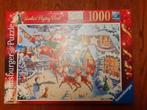 Puzzel ravensburger Santa's Flying Visit 1000 stukjes, Hobby en Vrije tijd, Denksport en Puzzels, Ophalen of Verzenden, 500 t/m 1500 stukjes