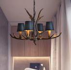 Retro Gewei Kroonluchter - Amerikaanse Stijl, Verzenden, Nieuw, Stof, Amerikaanse country stijl