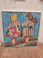 'Dikke Dames ' schilderij, Antiek en Kunst, Ophalen of Verzenden