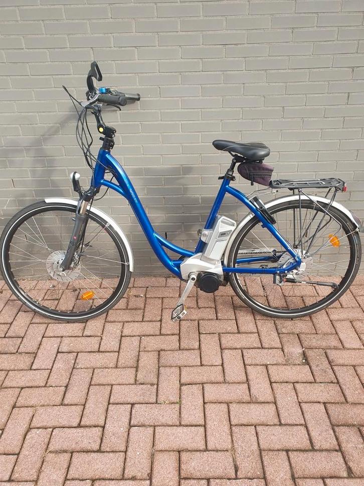 Flyer C8 Elektrische fiets, Panasonic 36Volt middenmotor, Fietsen en Brommers, Elektrische fietsen, Zo goed als nieuw, Overige merken