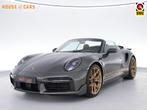 Porsche 911 Turbo S Cabrio 3.8 650pk |PTS Aventurine green|a, Automaat, Stof, Gebruikt, Cabriolet