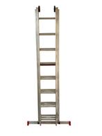 Aldrex 3 delige ladder, Doe-het-zelf en Verbouw, Ladders en Trappen, Ophalen, Zo goed als nieuw, 4 meter of meer
