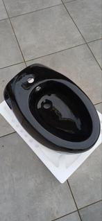 Zwarte Bidet Toilet Staande Keramieken 58x40x40cm, Doe-het-zelf en Verbouw, Sanitair, Ophalen of Verzenden, Nieuw, Steen, Toilet