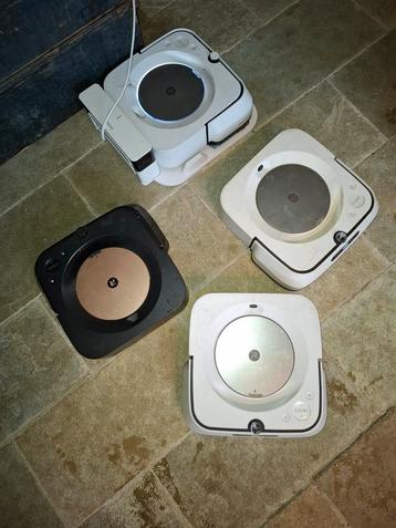 Defecte Roomba Brava - 4 stuks + 2 laadstations beschikbaar voor biedingen