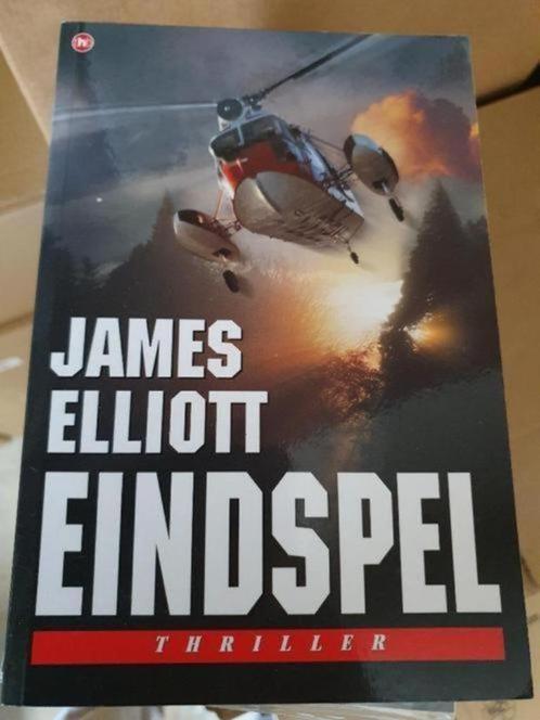 Eindspel - James Elliott, Boeken, Avontuur en Actie, Gelezen, Ophalen of Verzenden