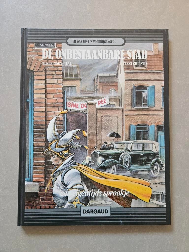 De Onbestaanbare Stad - Christin & Bilal, Eén stripboek, Ophalen of Verzenden, Zo goed als nieuw, Hannard & Bilal