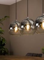 Lamp met drie lichtpunten, Huis en Inrichting, Lampen | Hanglampen, Ophalen of Verzenden, Nieuw, Glas, 75 cm of meer