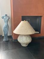 Staande aardewerk schemerlamp, Huis en Inrichting, Lampen | Vloerlampen, Ophalen, Overige materialen, Gebruikt, Vintage