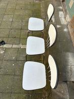 Jaren 50 formica stoelen, vintage design keukenstoelen, Ophalen, Gebruikt, -, -